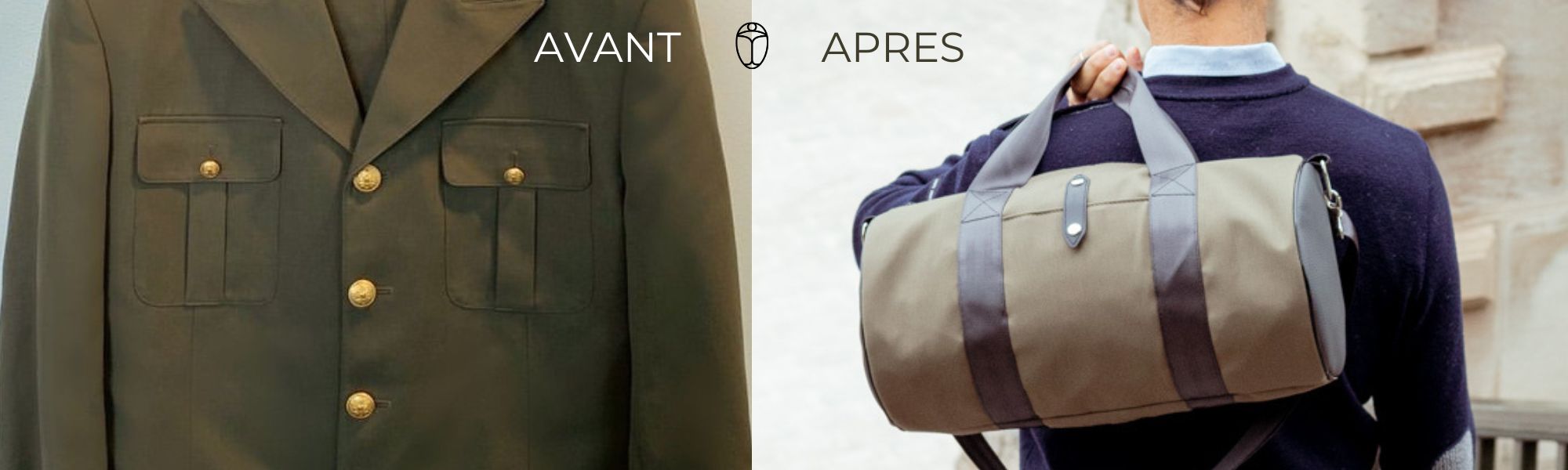 sac polochon upcyclé